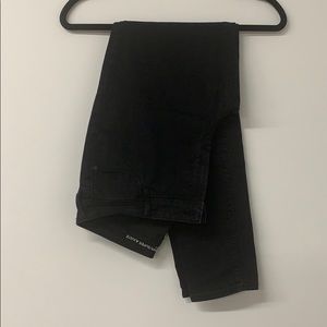 Old Navy Super Mid-Rise Super Skinny Black Jeans